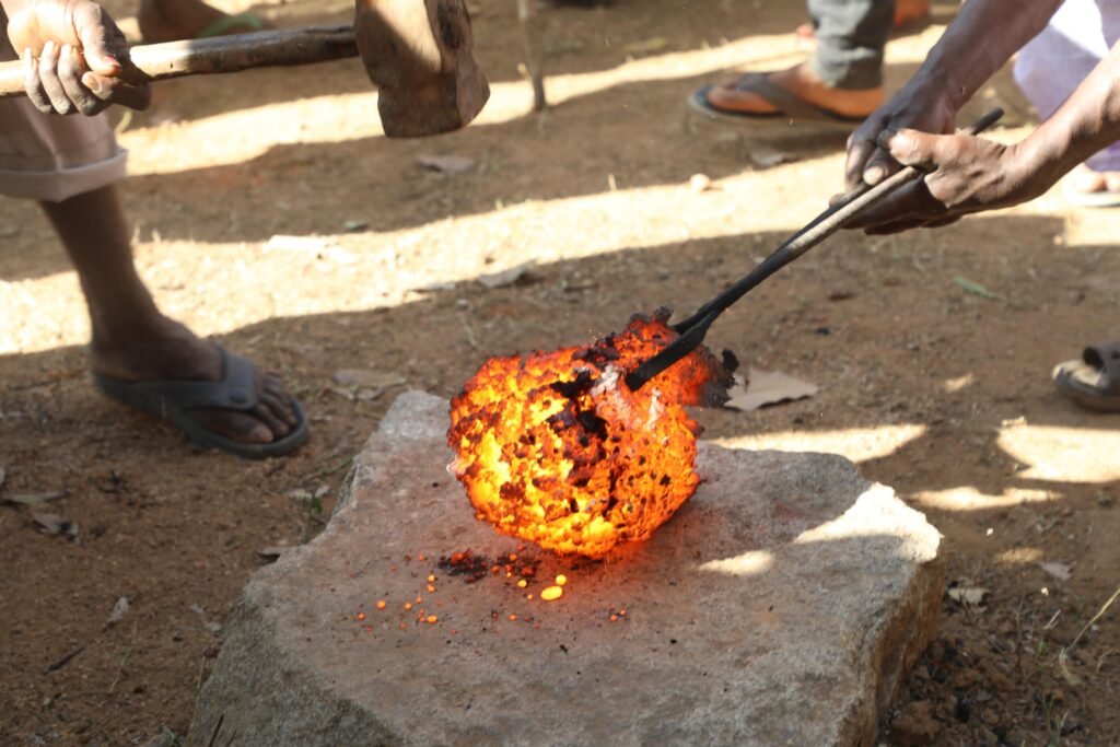 Iron smelting